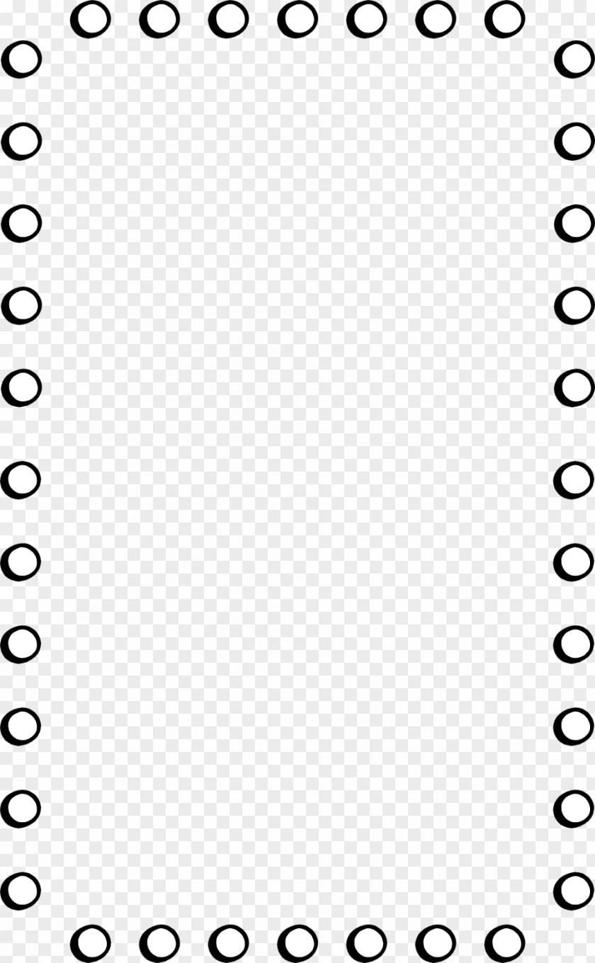 Dot Border Cliparts Line Black And White Point Angle PNG