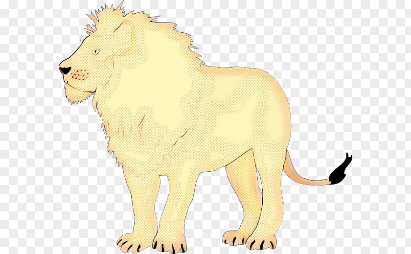 Lion Big Cat Clip Art Terrestrial Animal PNG