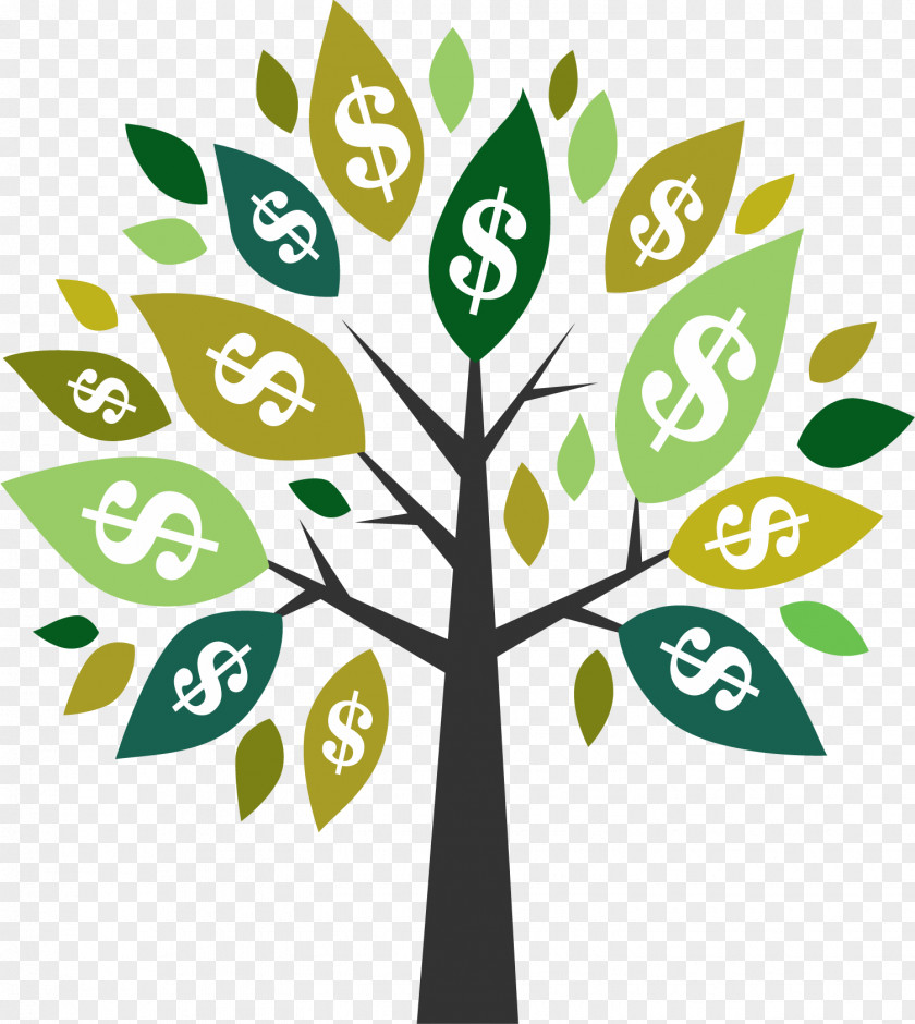 Dollar Sign Money Tree United States PNG