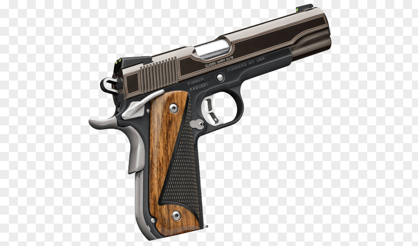 Kimber Revolver Custom Manufacturing .45 ACP Pistol Firearm PNG