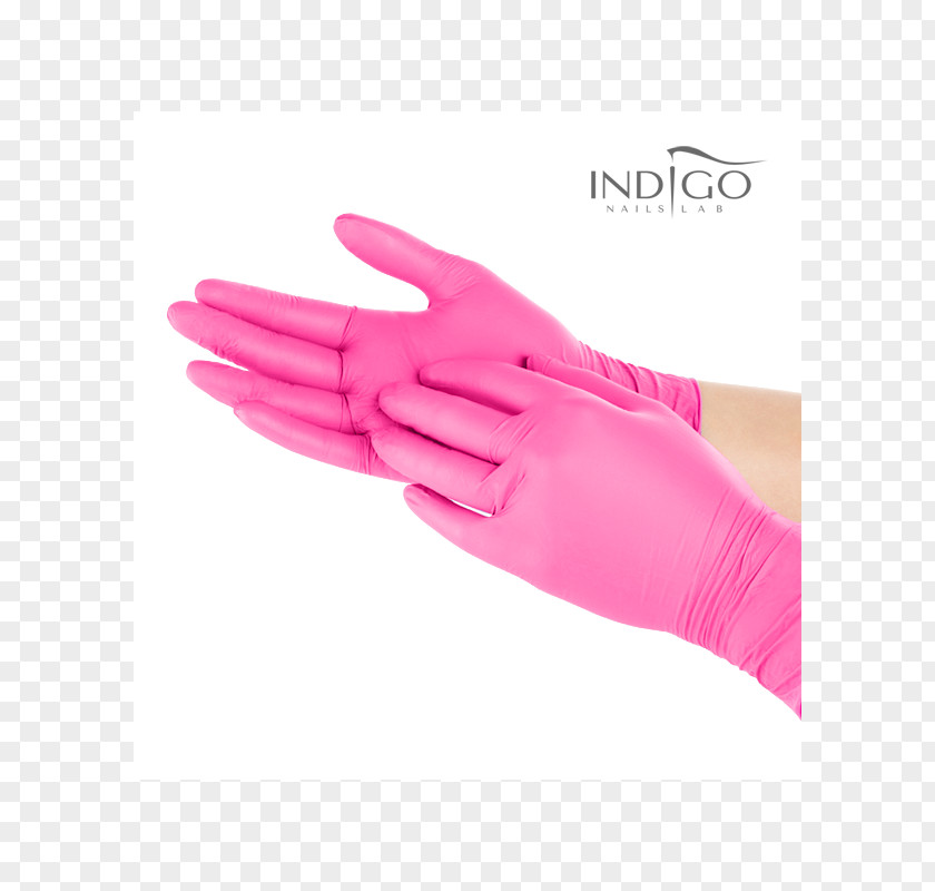 Medical Glove Nitrile Rubber Disposable PNG