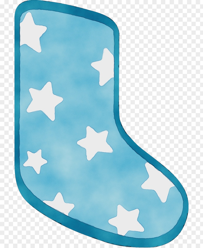 Shoe Star Turquoise Footwear PNG