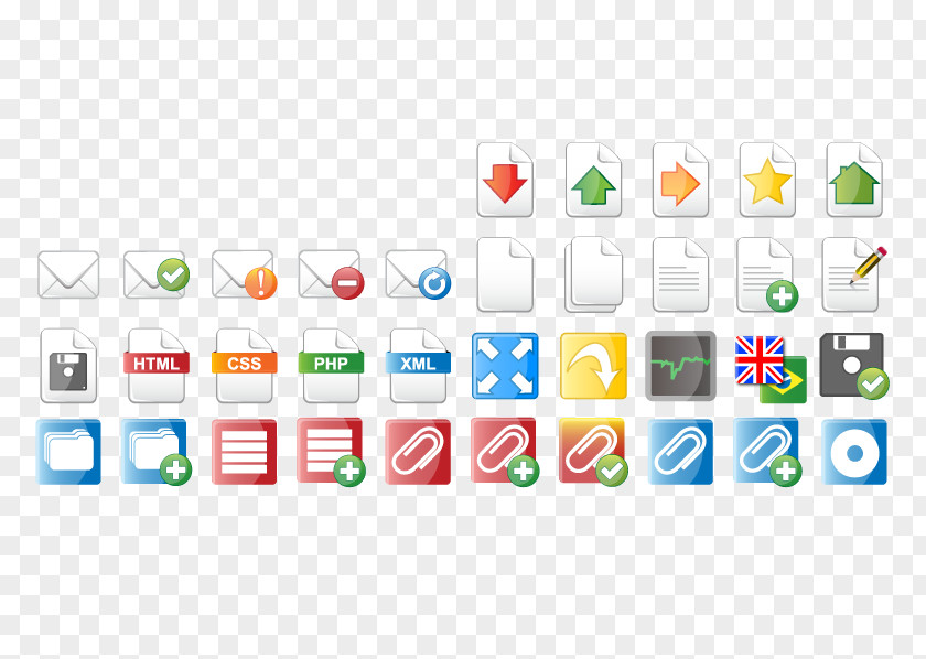 Vector Computer Files Download Icon PNG