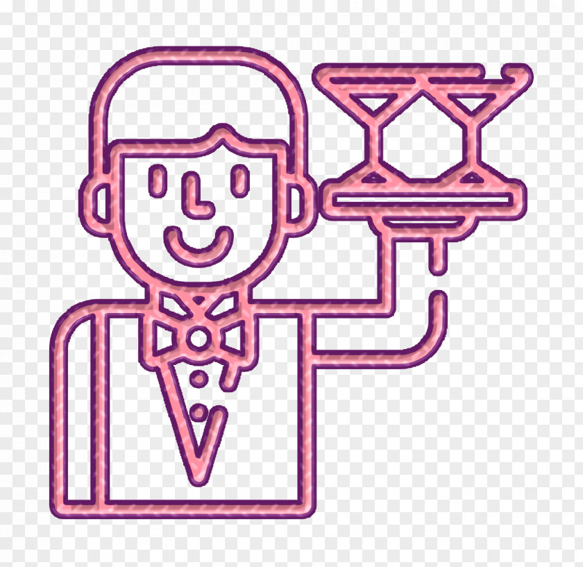 Waiter Icon Wedding PNG