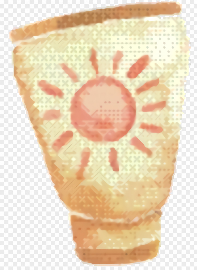 Beige Peach Artifact PNG