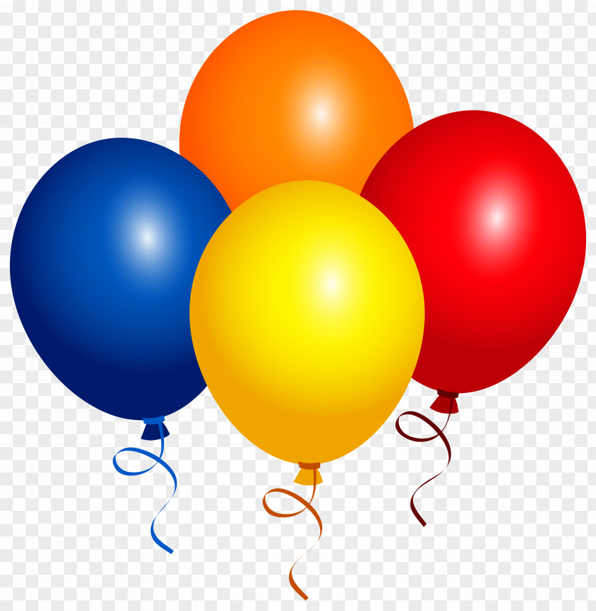 Four Balloons Clipart Image Balloon Clip Art PNG