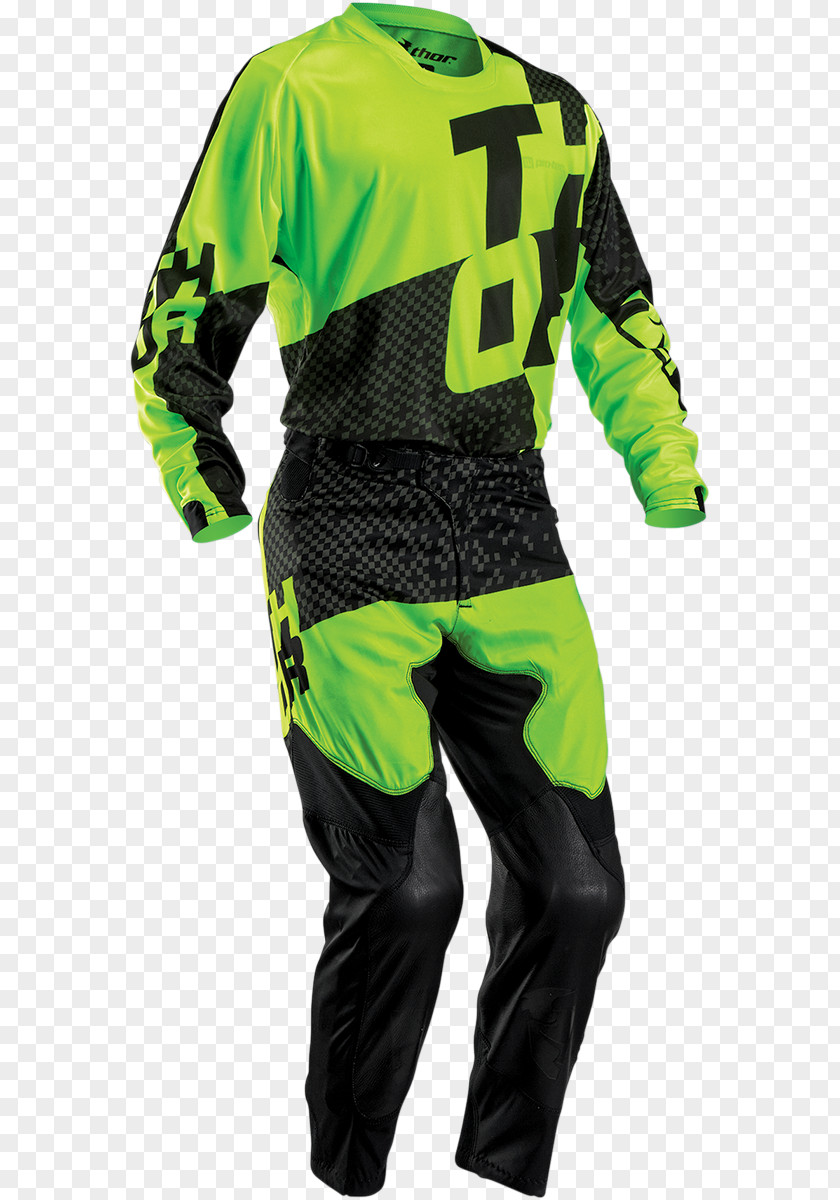Motocross Jersey Pants Motorcycle Clothing PNG