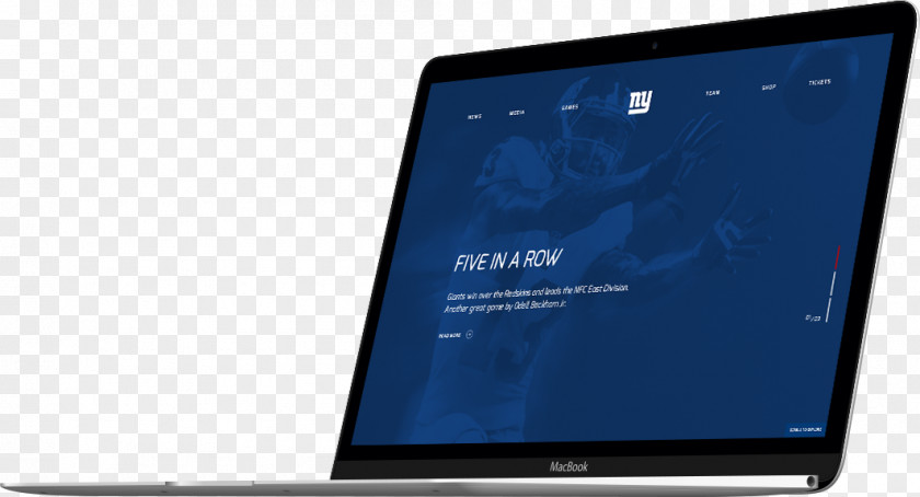New York Giants User Experience Information Display Device Visual Design Computer PNG
