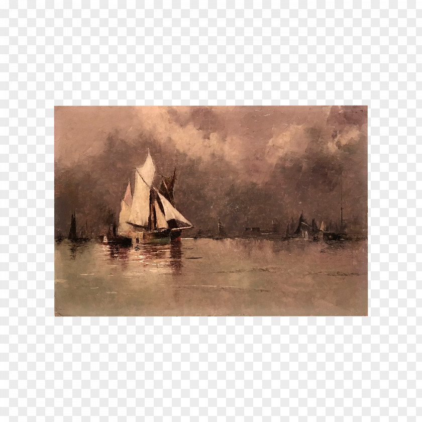 Painting Bayou Scow PNG