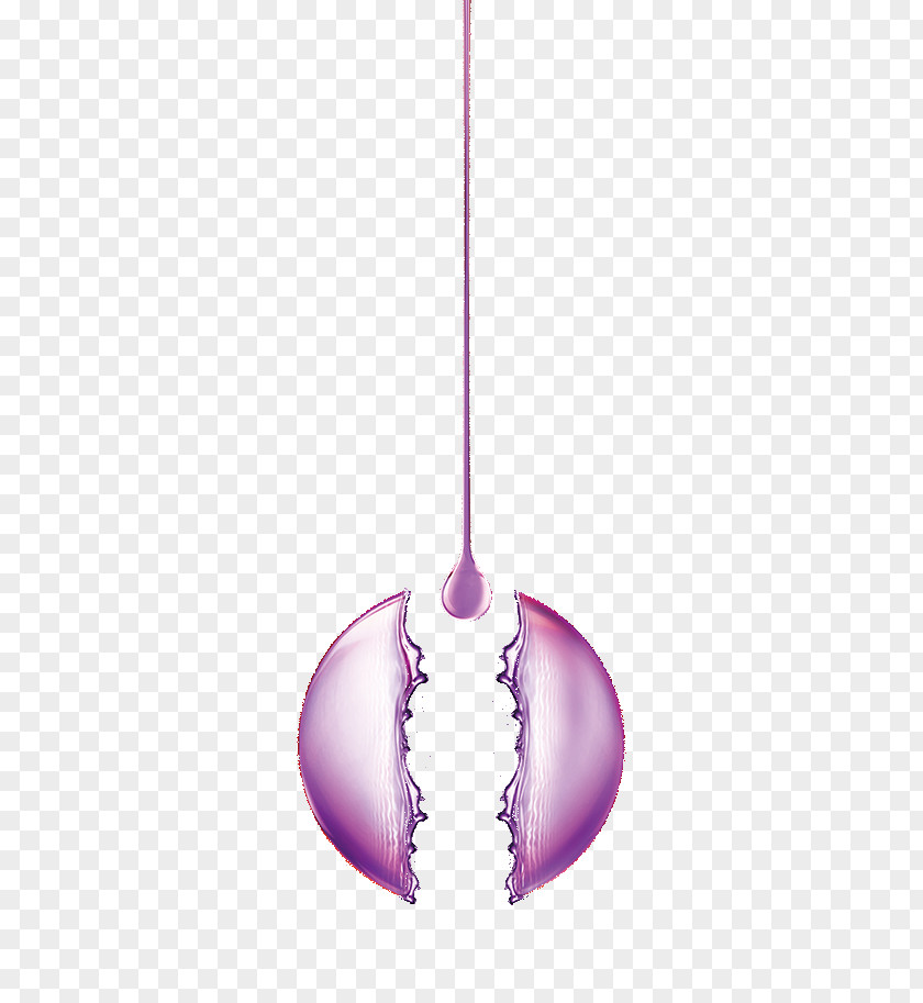 The Essence Of State Water Droplets Purple PNG