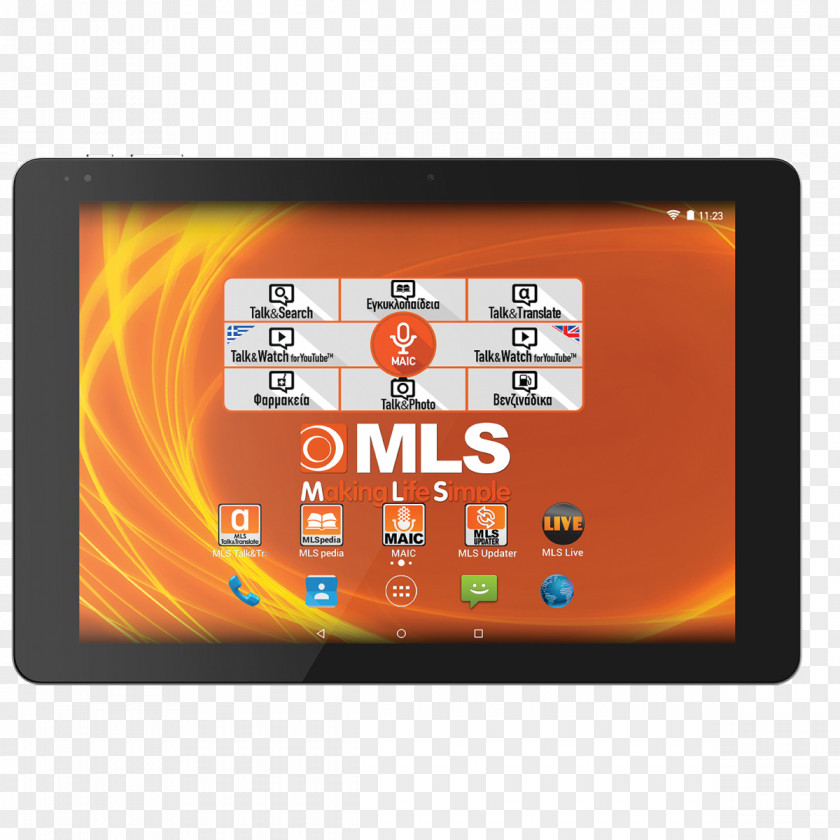 Tab MLS (Making Life Simple) S.A. 3G Tablet Computers Greece Smartphone PNG