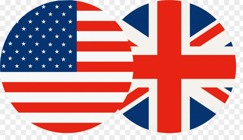 Britain And The US Flag PNG