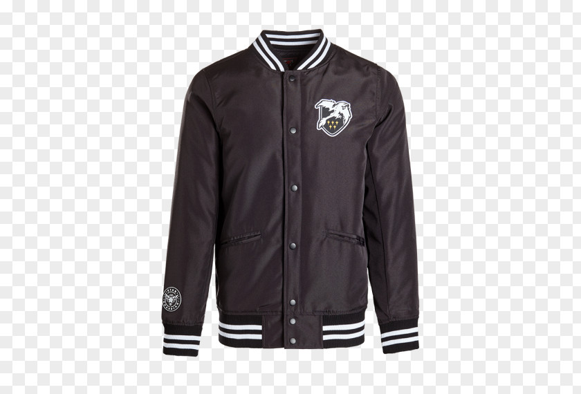 Jacket Hoodie Letterman Clothing Outerwear PNG