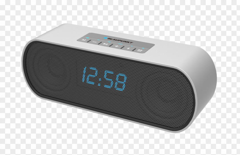 Clock Loudspeaker Enclosure Tuner FM Broadcasting Blaupunkt PNG