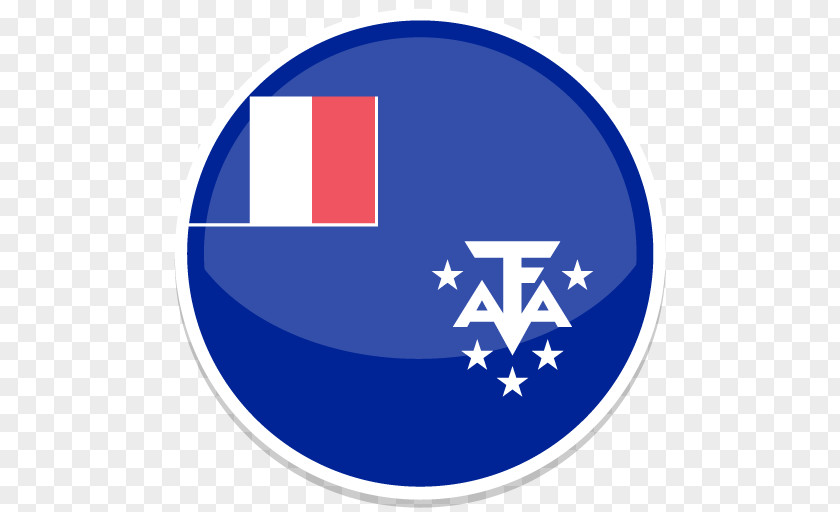 French Southern Blue Area Symbol Logo PNG
