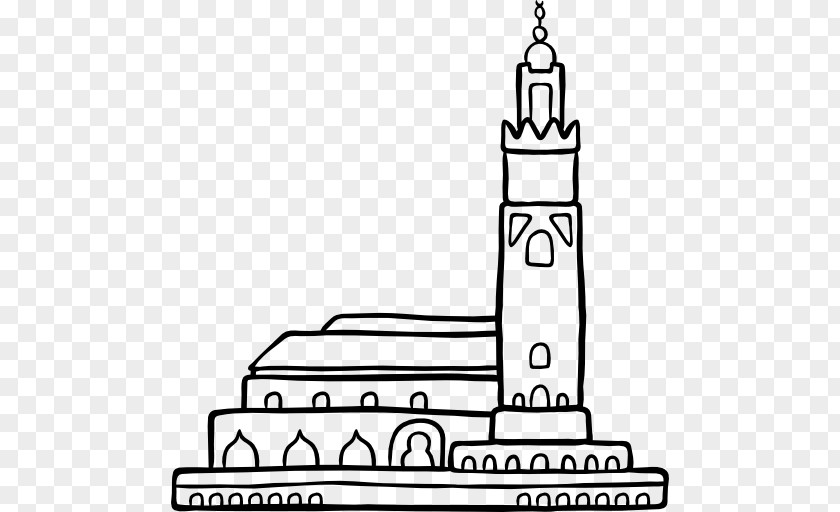 Mosque Hassan 2 White Tower Of Thessaloniki Monument Clip Art PNG