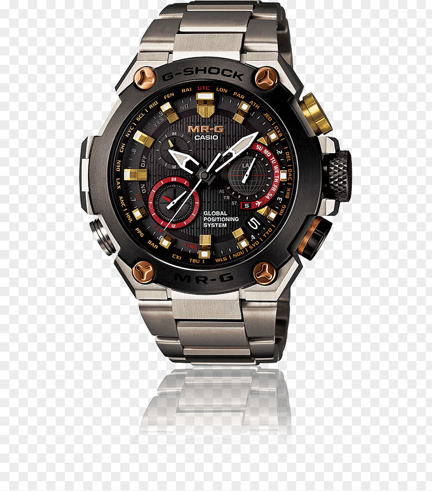 Watch G-Shock MR-G Solar-powered Casio Wave Ceptor PNG