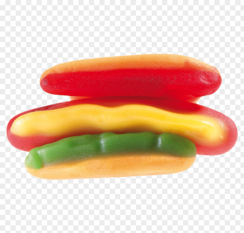 Hot Dog Gummi Candy Gummy Bear Fast Food Lollipop PNG