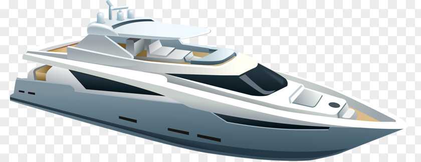 Luxury Yacht Boat Watercraft PNG