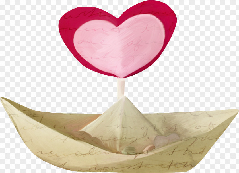 Peach Love Boat Angels Paper ForgetMeNot PNG