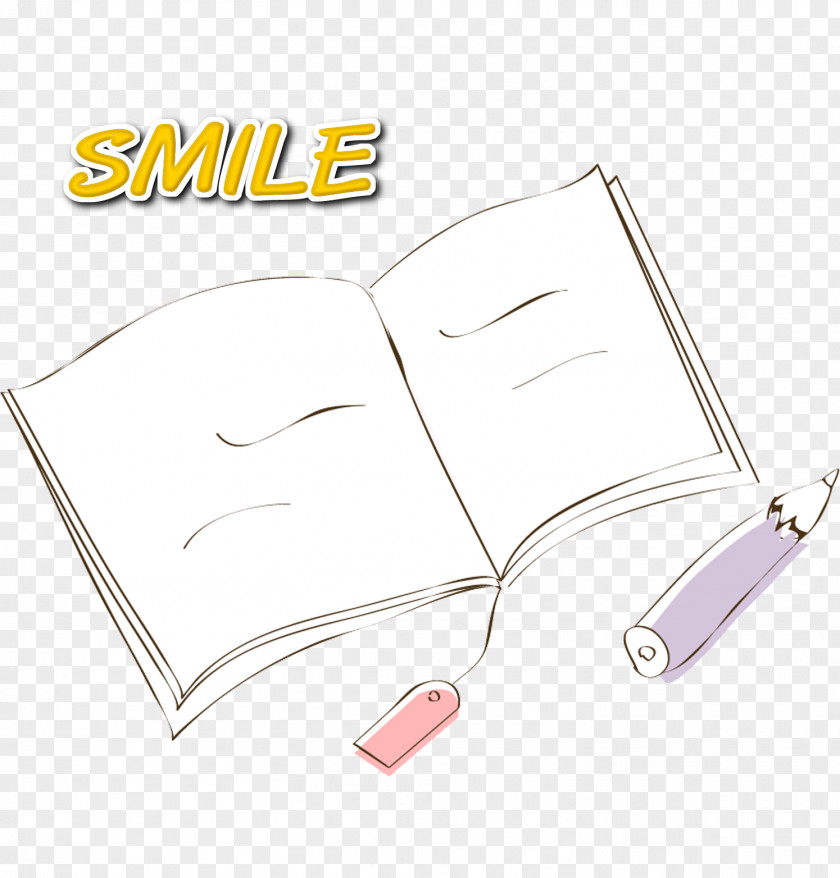 Cartoon Pen Book PNG