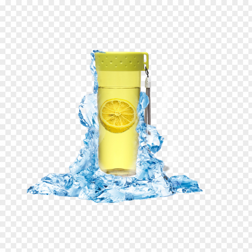 It Was Iced Lemon Cup Ice PNG