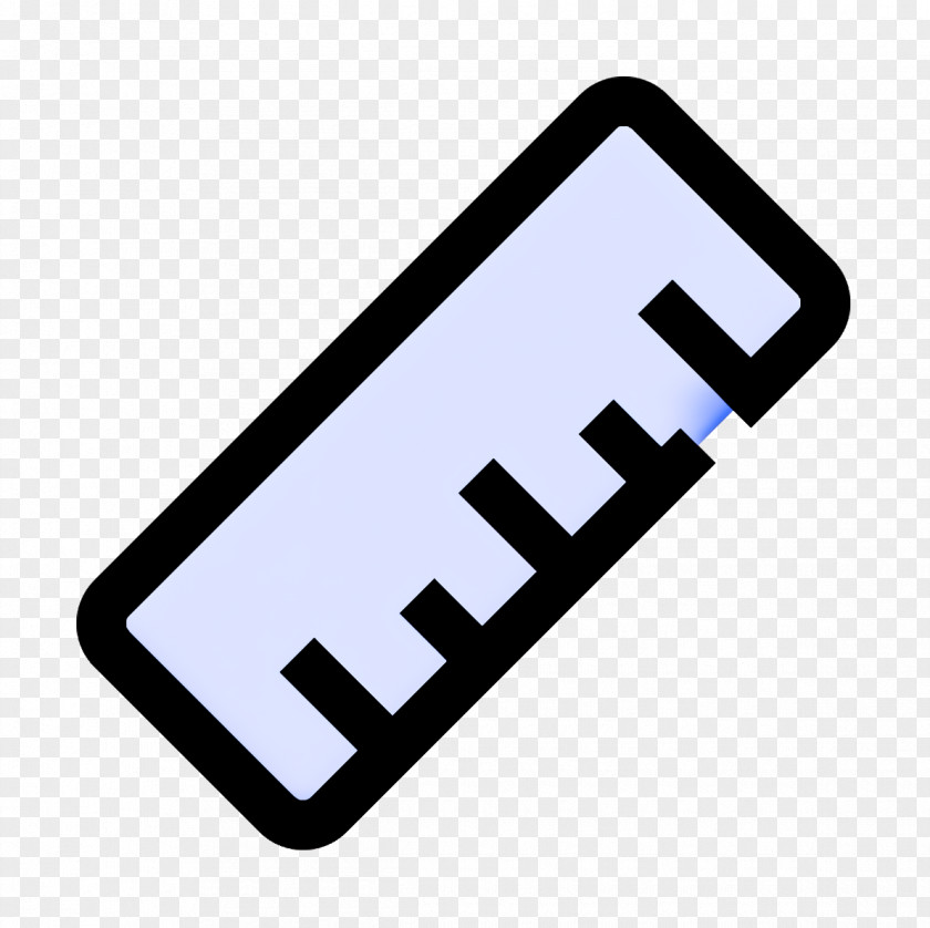 Ruler Icon Office Equipment PNG