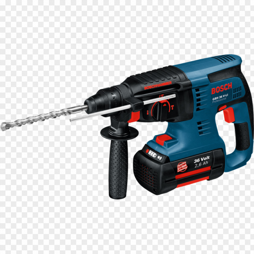 Augers Robert Bosch GmbH GBH 36 VF-LI Plus 36v SDS Hammer Drill 4.0ah Akkubohrhammer V-LI Compact Professional Hardware/Electronic PNG