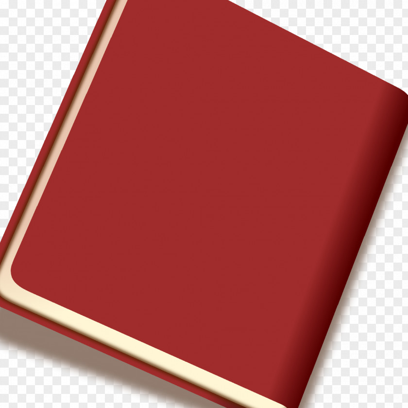 Book Rectangle Maroon PNG