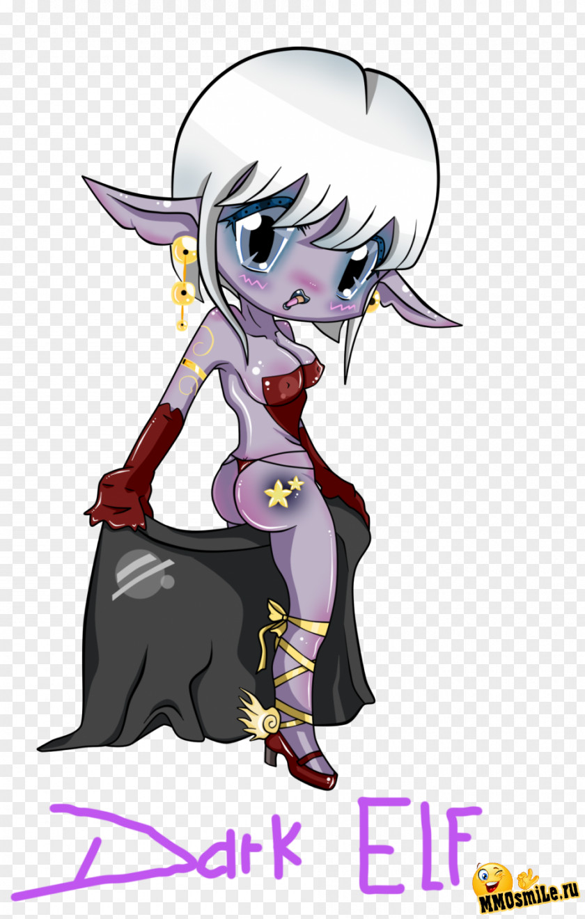 Dark Elf Assassin Lineage II World Of Warcraft Drawing PNG