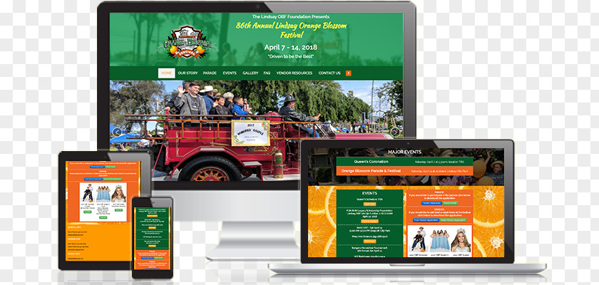Lindsay Auto Collision Shop Chavez Web Design Digital Marketing Website PNG