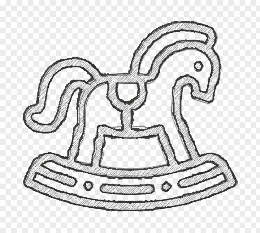 Rocking Horse Icon Baby Toy PNG