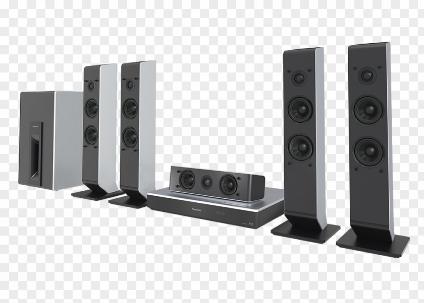 Blu-ray Disc 5.1 3D Home Cinema System Panasonic SC-BTT465EG9 Theater Systems Surround Sound PNG