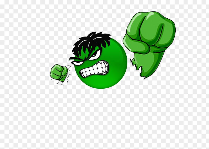 Hulk Face The Incredible YouTube Emoji PNG