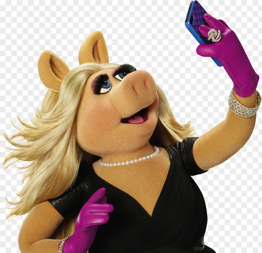 Muppets Miss Piggy Kermit The Frog Fozzie Bear Gonzo PNG