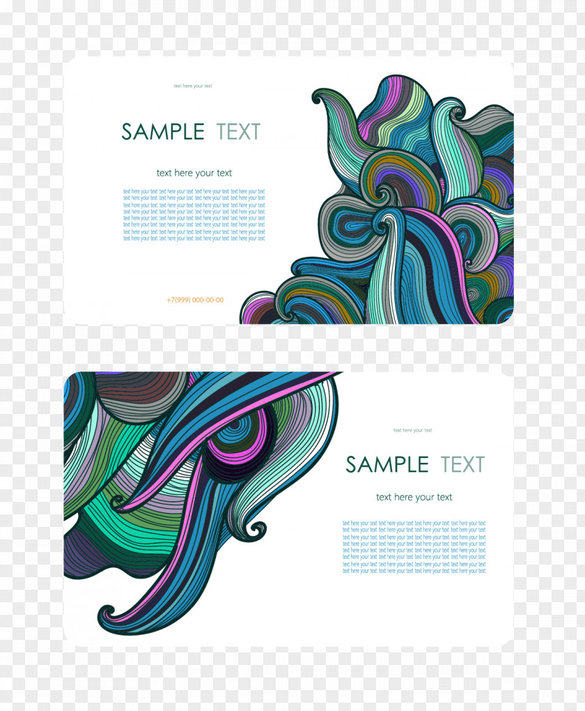 Pattern Cards Creative Business Creativity PNG