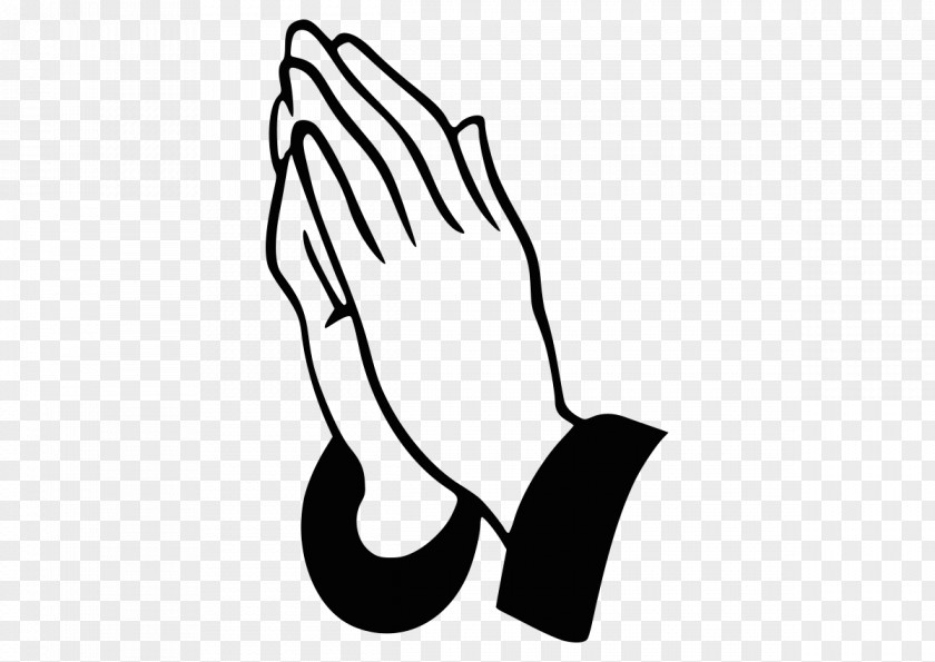 Prayer Praying Hands Silhouette Clip Art PNG