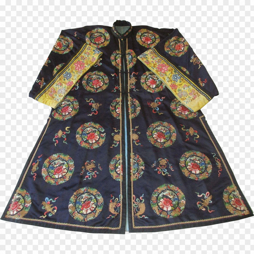 Qing Dynasty Clothing Sleeve Pattern Outerwear Wool PNG