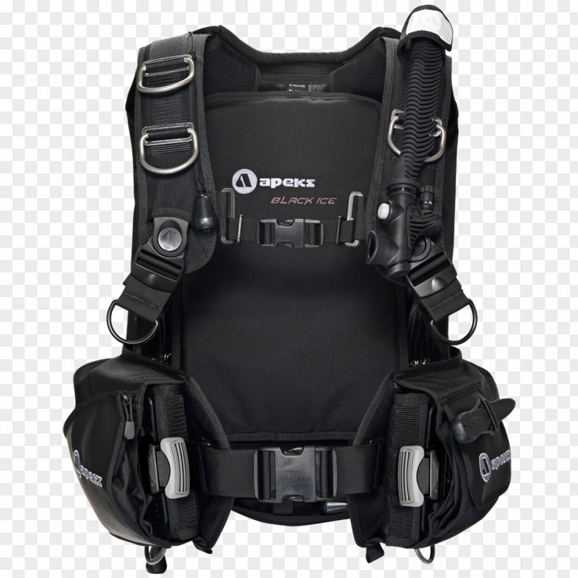 Scuba Diving Apeks Equipment Buoyancy Compensators Underwater PNG