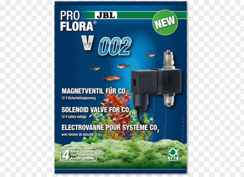 Aqua Tropica JBL 6446300 ProFlora V002 2 PROFLORA (SOLENOID VALVE MAGNETIC) Aquarium PNG