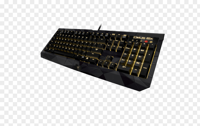 Deus Ex Computer Keyboard Razer Inc. Gaming Keypad USB Numeric Keypads PNG