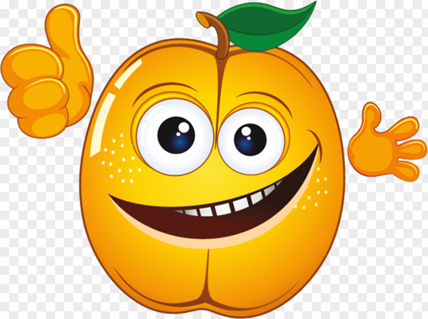 Smiling Apple Smiley Cartoon PNG