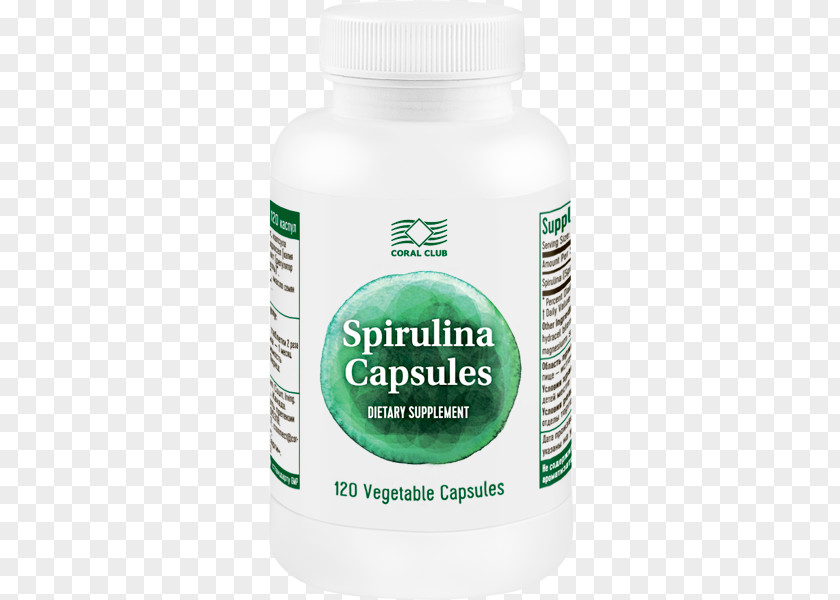 Tablet Dietary Supplement Spirulina Coral Club International Vitamin PNG