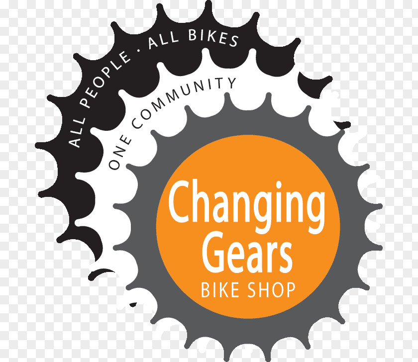 Bicycle Logo Changing Gears Bike Shop Gearing PNG