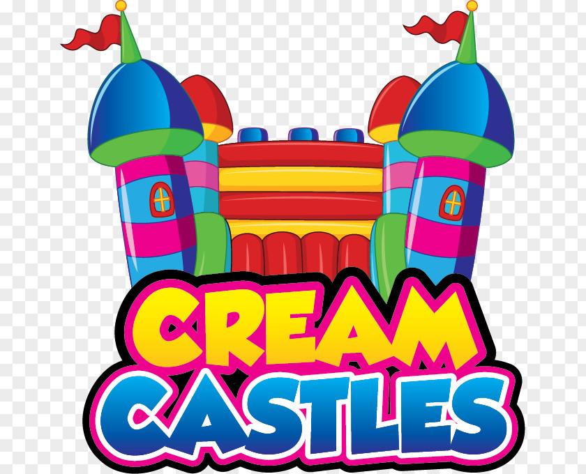 Bouncy Castle Hire Rotherham Clip ArtCastle Inflatable Bouncers Cream Castles PNG