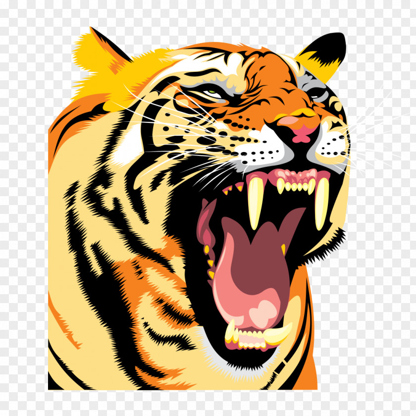 Cartoon Tiger PNG