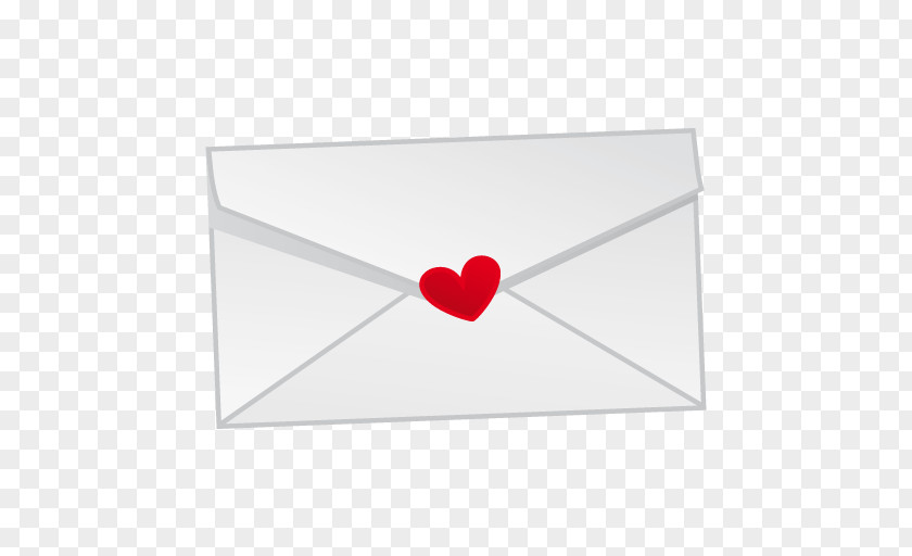 Envelope Paper Red Love Font PNG