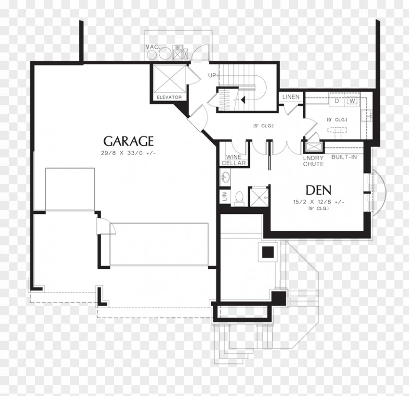 House Plan Floor Design PNG