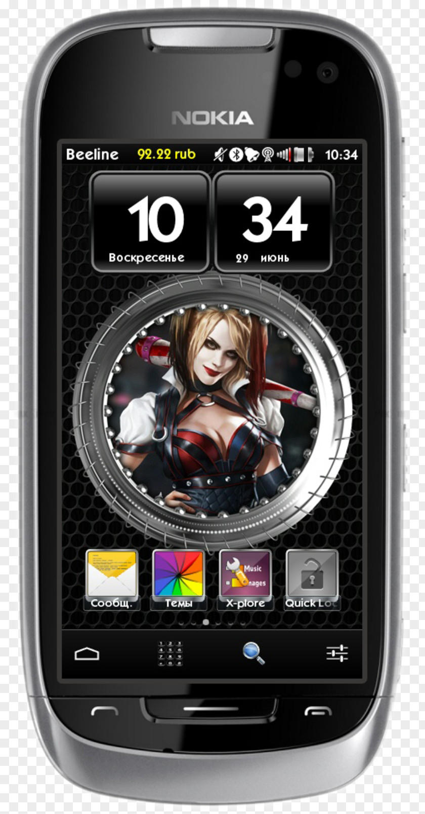 Smartphone Feature Phone Batman: Arkham Knight Mobile Phones Harley Quinn PNG