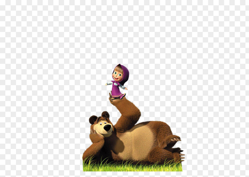 Bear Masha And The Kids Games Desktop Wallpaper Clip Art PNG